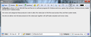 taskTome screenshot 2