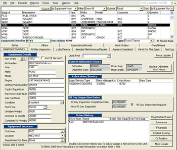 TATEMS Fleet Management Maintenance Software screenshot 2