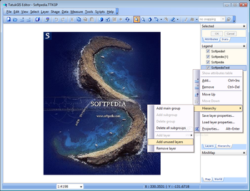 TatukGIS Editor screenshot