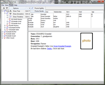 Taurus FamilyTree screenshot 6