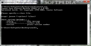 Taurus JavaVM screenshot