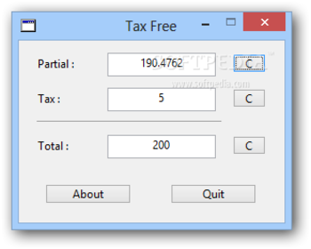 Tax Free screenshot