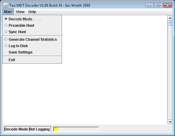 Taxi MDT Decoder screenshot