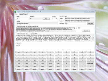 Taylor Calculator Real 36 screenshot