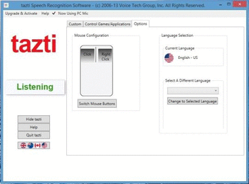 Tazti Speech Recognition Software screenshot 6
