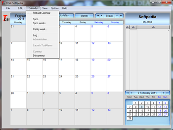 Tcal Calendar screenshot 2