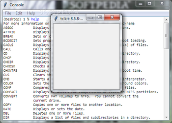 Tclkit screenshot