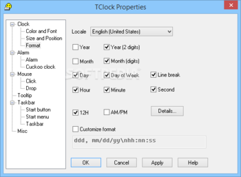 TClock Light screenshot 3