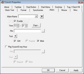 Tclock2 screenshot 7