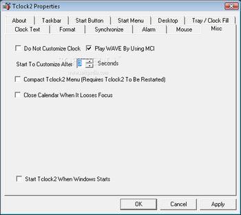 Tclock2 screenshot 9