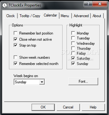 TClockEx screenshot 4