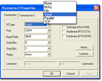 TConnector: Data Acquisition ActiveX Control screenshot