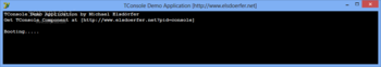 TConsole screenshot