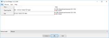 TCP COM Bridge screenshot 2
