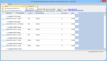 TCP Segment Retransmission Viewer screenshot 3