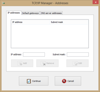 TCP/IP Manager screenshot 4