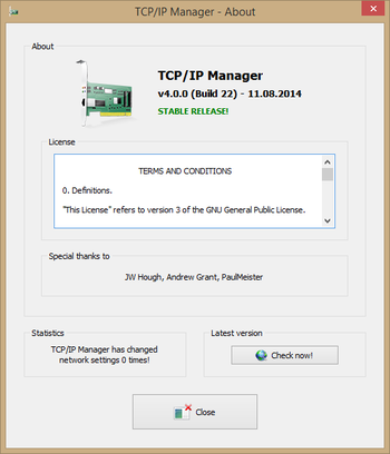 TCP/IP Manager screenshot 7
