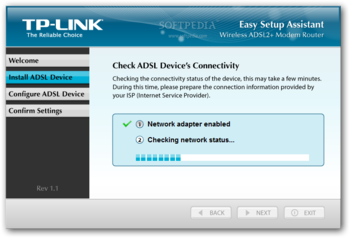 TD-W8101G Easy Setup Assistant screenshot 2