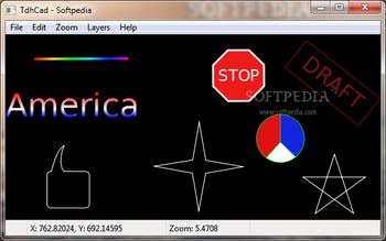 TdhCad screenshot