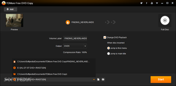 TDMore Free DVD Copy screenshot 3