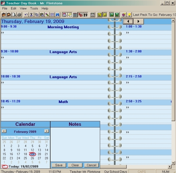 Teacher Day Book screenshot