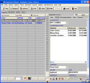 Teacher Organizer Deluxe screenshot