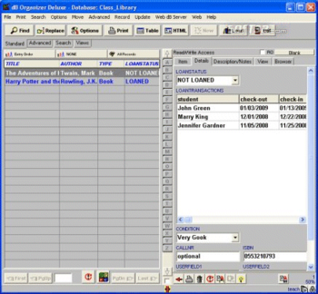 Teacher Organizer Deluxe screenshot 2