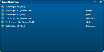 Team Build Tray screenshot 2