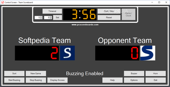 Team Scoreboard screenshot