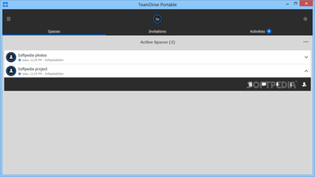 TeamDrive Portable screenshot