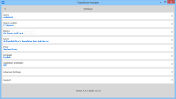 TeamDrive Portable screenshot 6