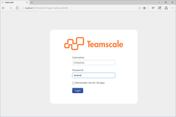 Teamscale screenshot