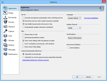 TeamSpeak Client  screenshot 15