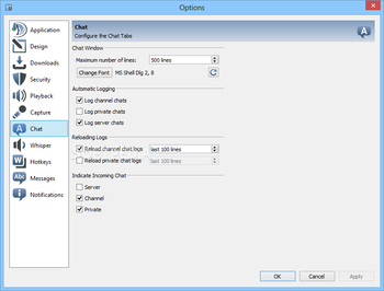 TeamSpeak Client  screenshot 21