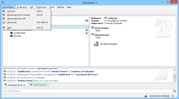 TeamSpeak Client  screenshot 3