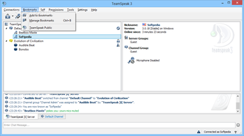 TeamSpeak Client  screenshot 4