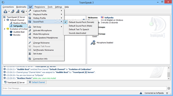 TeamSpeak Client  screenshot 5