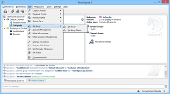 TeamSpeak Client  screenshot 6