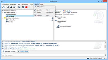 TeamSpeak Client  screenshot 9