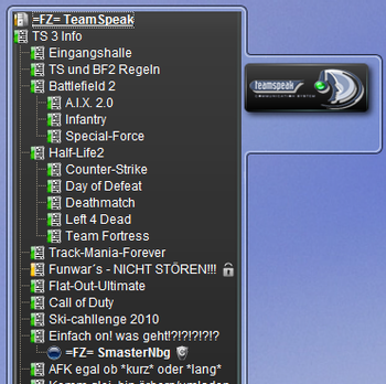 TeamSpeak Gadget screenshot 9