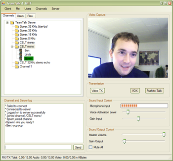 TeamTalk 4 SDK  screenshot 4