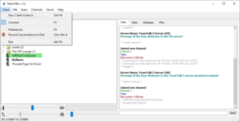 TeamTalk screenshot 2