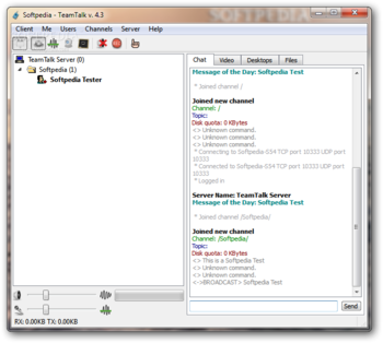 TeamTalk SDK screenshot