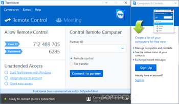 TeamViewer screenshot