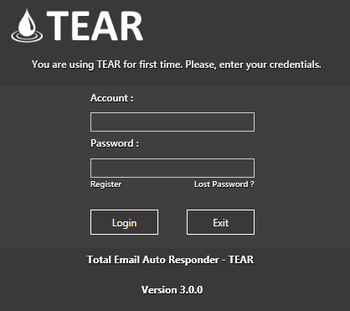 TEAR - Total Email AutoResponder screenshot