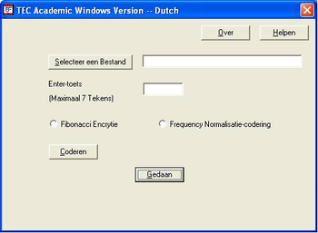 T.E.C. Academic Version Dutch screenshot