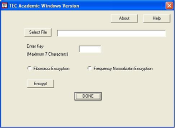 T.E.C. Academic Version English screenshot