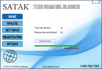 Tech Scam URL Blocker screenshot