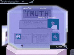 Technobabylon - Part III: In Nuntius Veritas screenshot 5