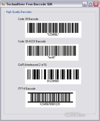 Technoriver Free Barcode SDK screenshot 3
